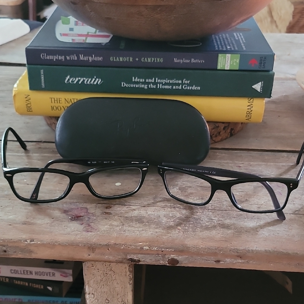 Burberry Mens B2222 and Ray Ban RB 5228 BOGO frames glasses Men Or Women